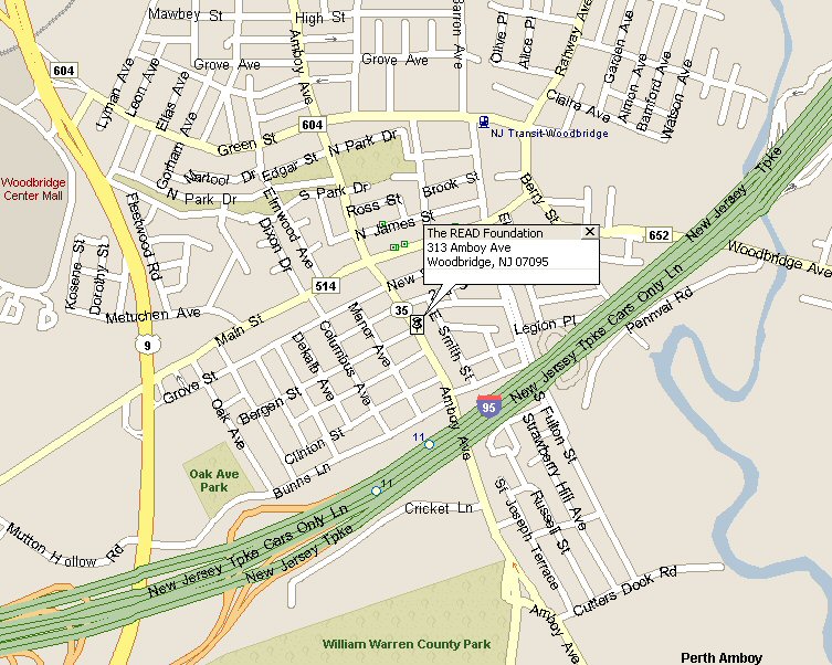 Map of surrounding area of READ Foundation